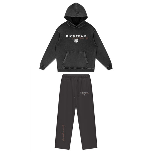 RICHTEAM Lambo Red NGU Oversize Tracksuit - 777 Car Club