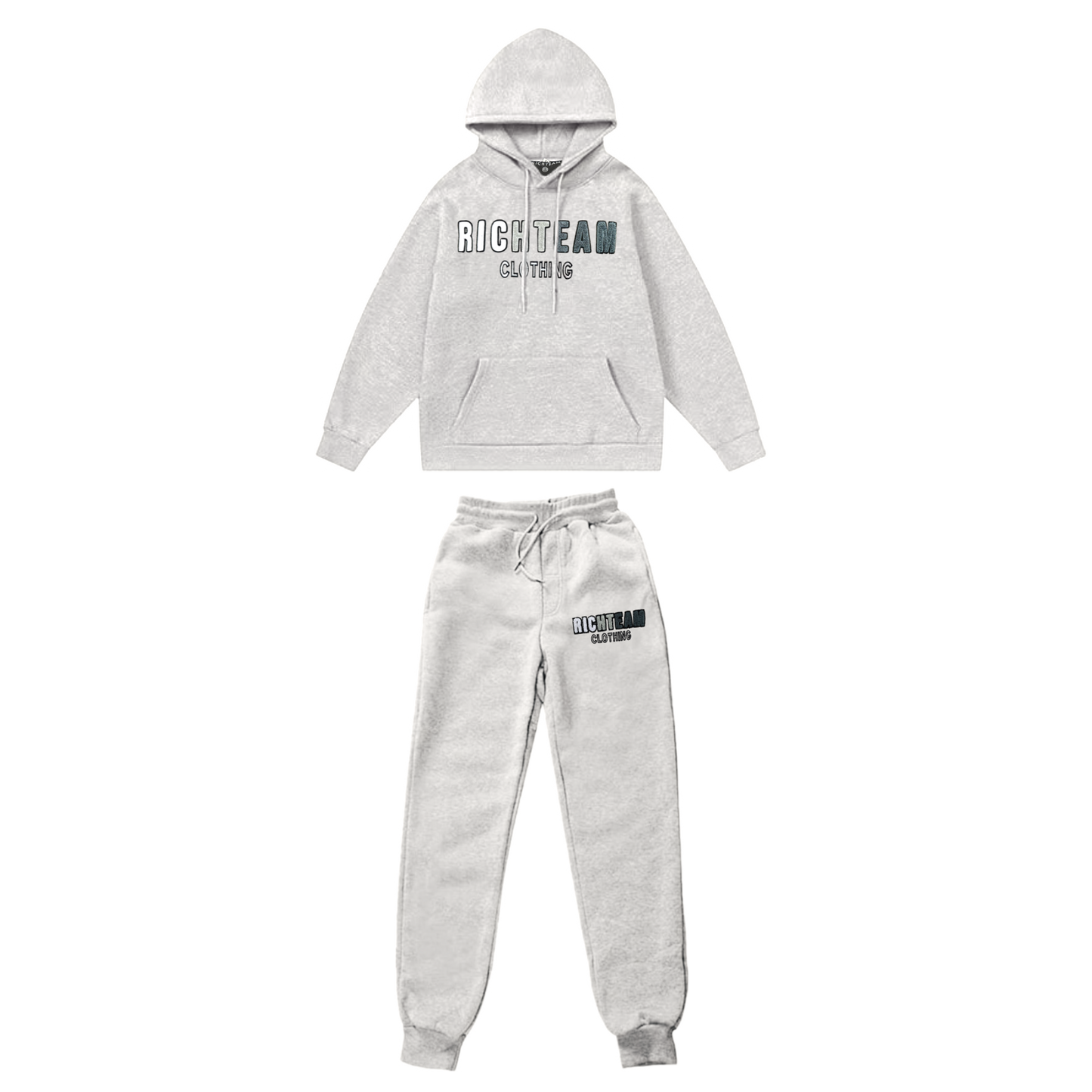 RICHTEAM Chenille Tracksuit - Grey