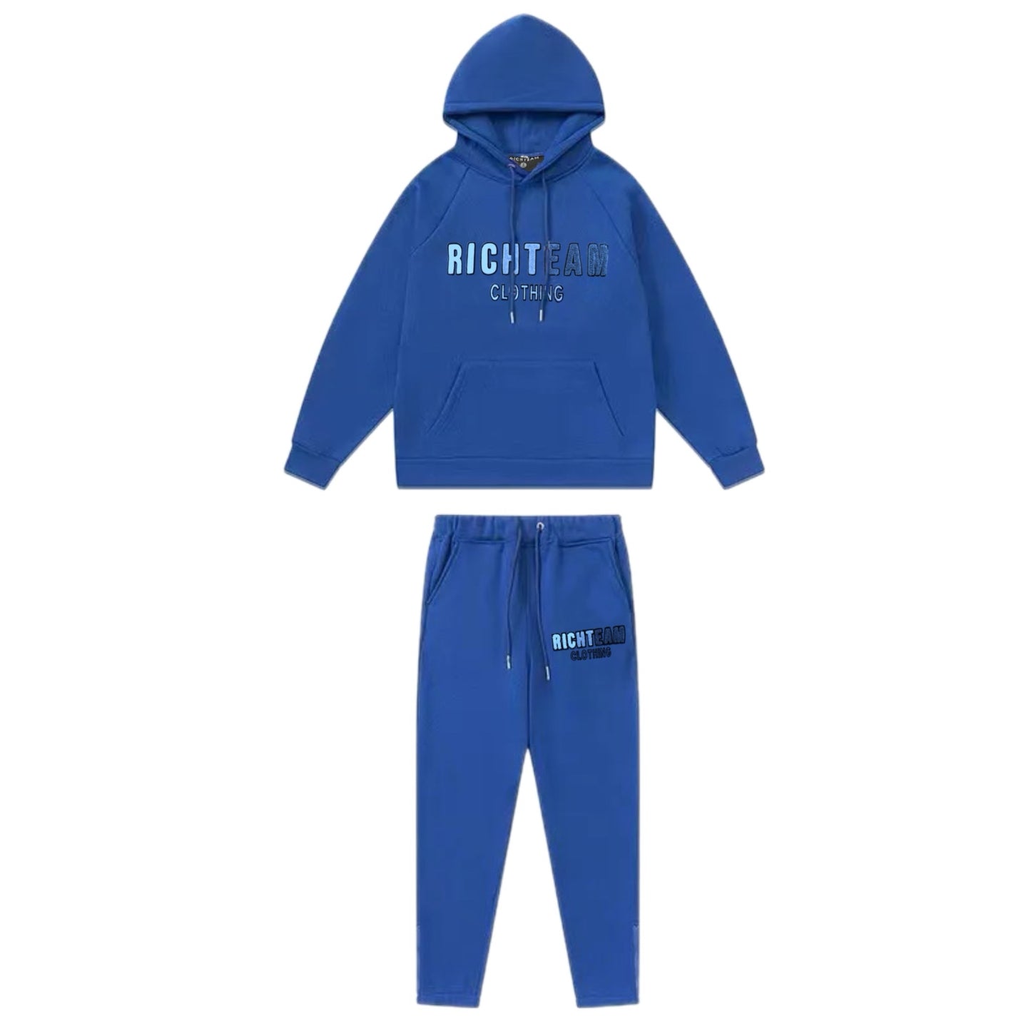 RICHTEAM Chenille Tracksuit - Cobalt Blue