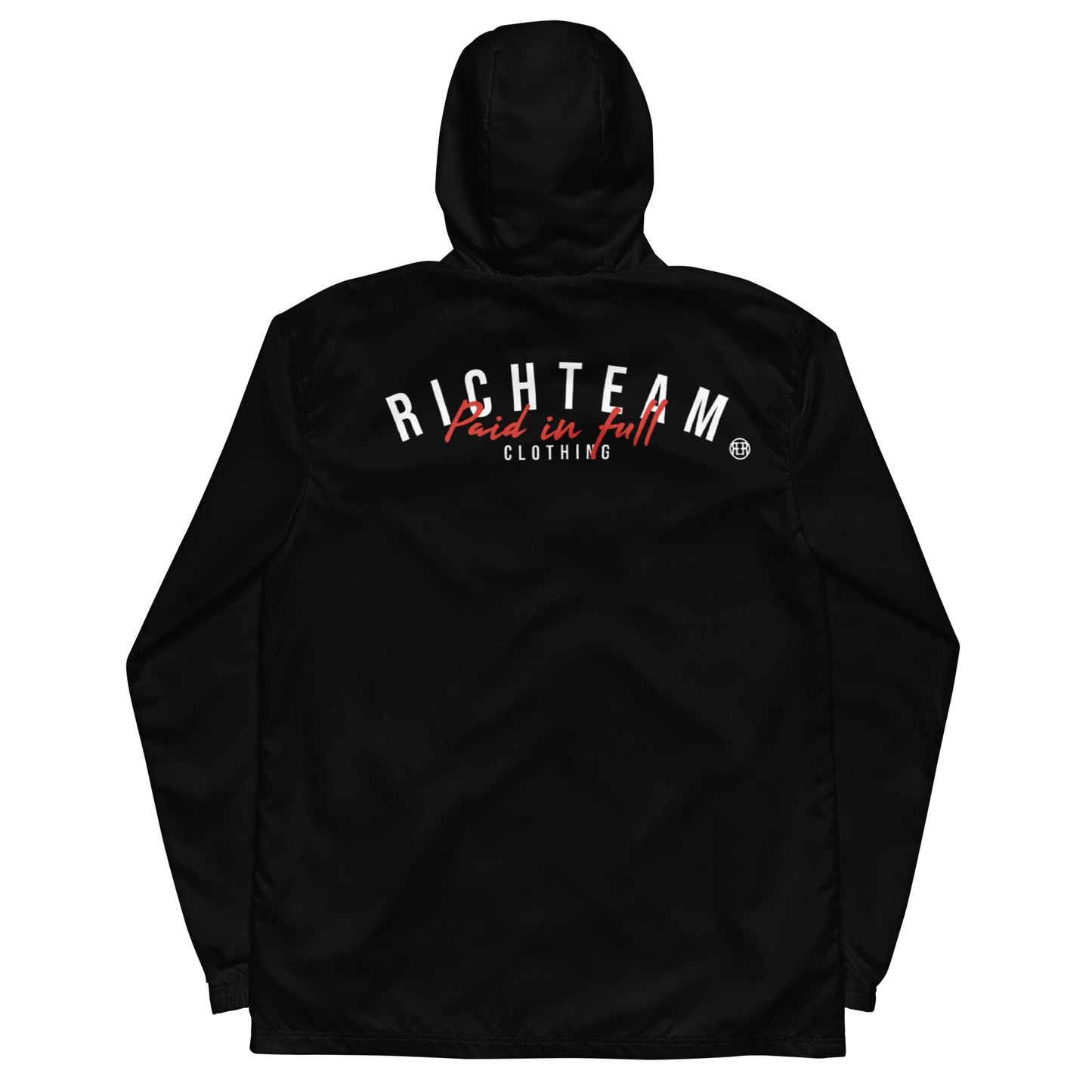 RICHTEAM Windbreaker Jacket - Black [Paid In Full Edition]