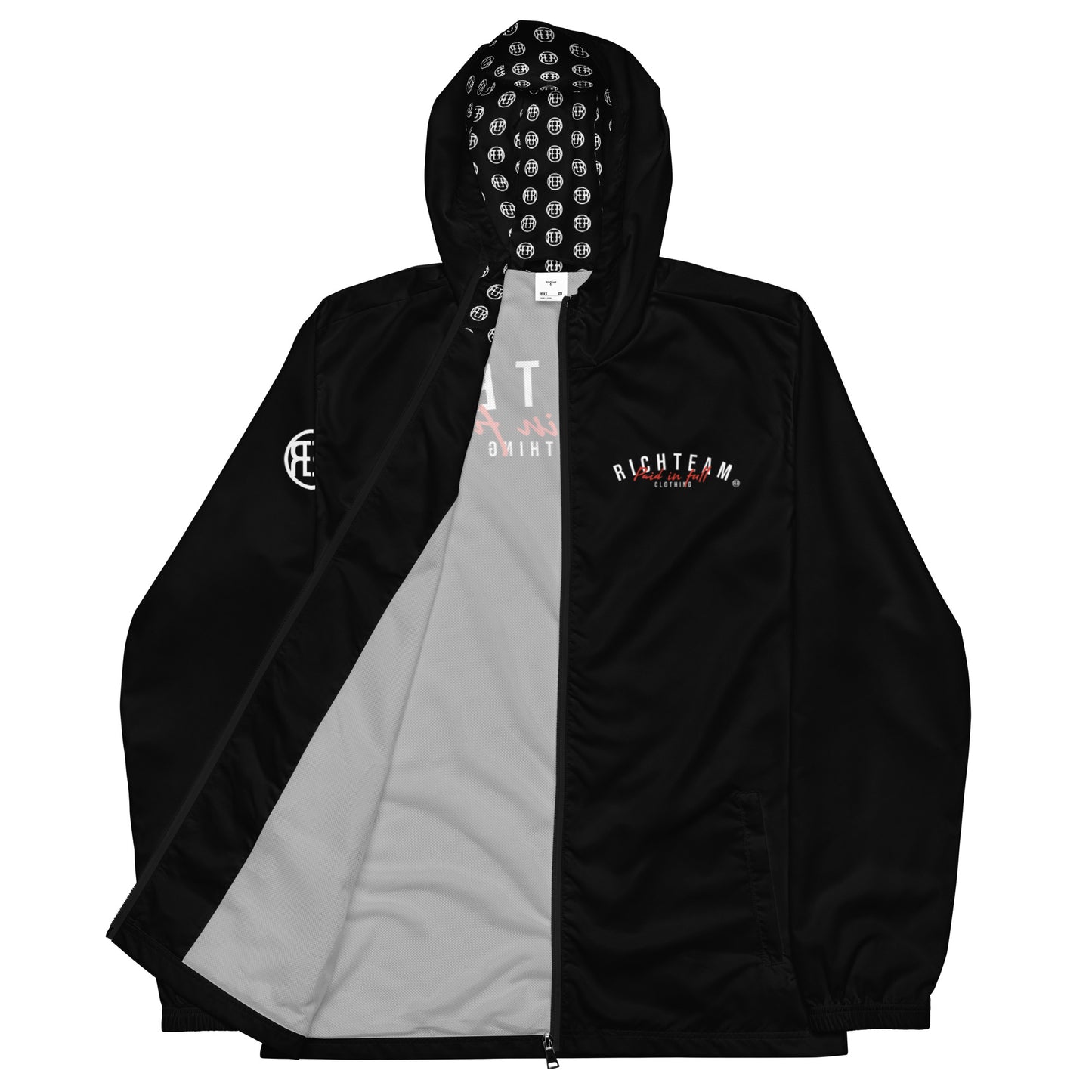 RICHTEAM Windbreaker Jacket - Black [Paid In Full Edition]