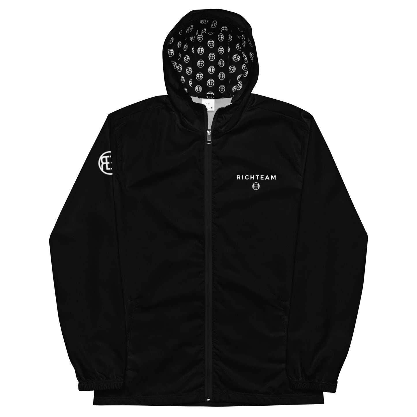 RICHTEAM Windbreaker Jacket - Black - NGU Red Ferrari Graphic