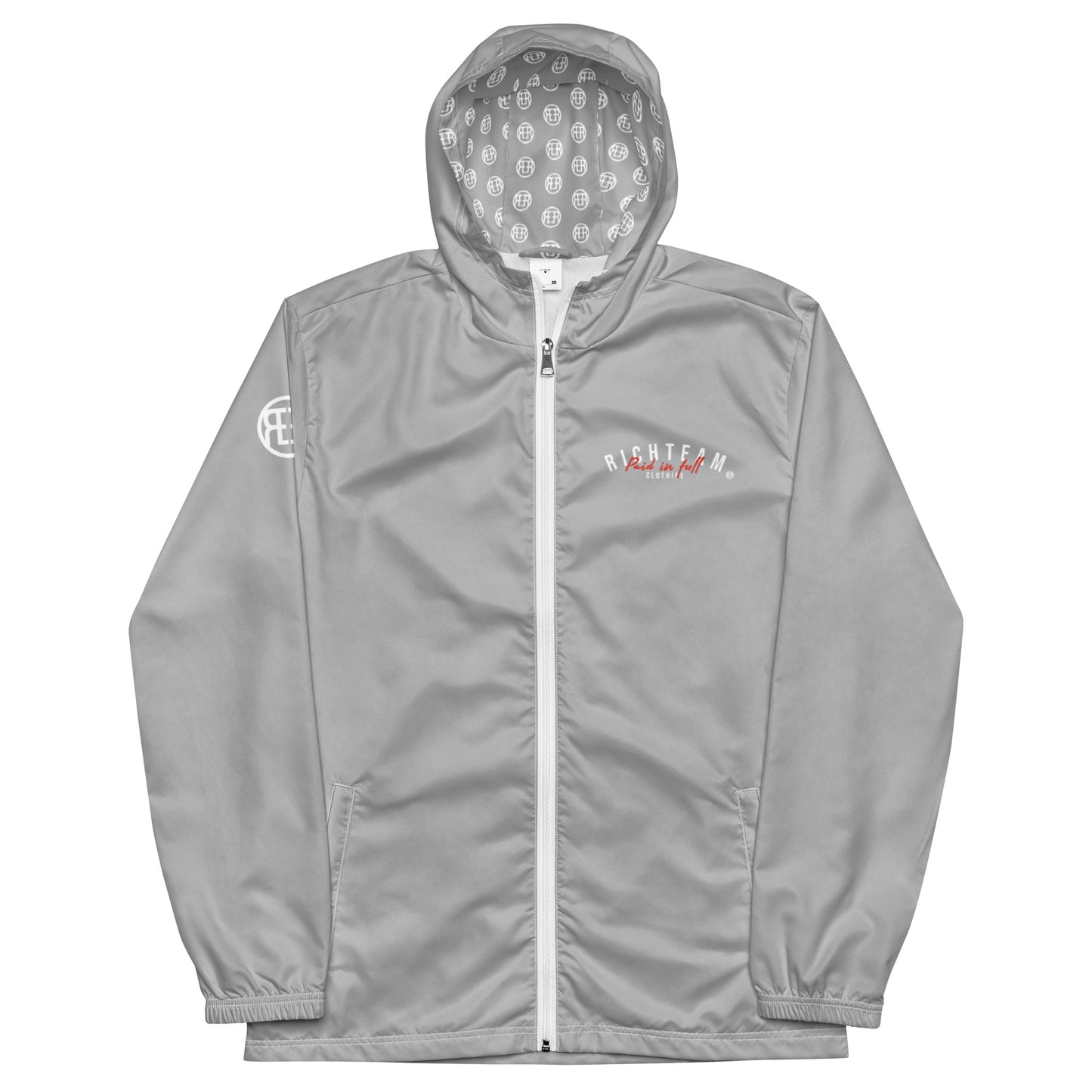 RICHTEAM Windbreaker Jacket - Grey [Paid In Full Edition]