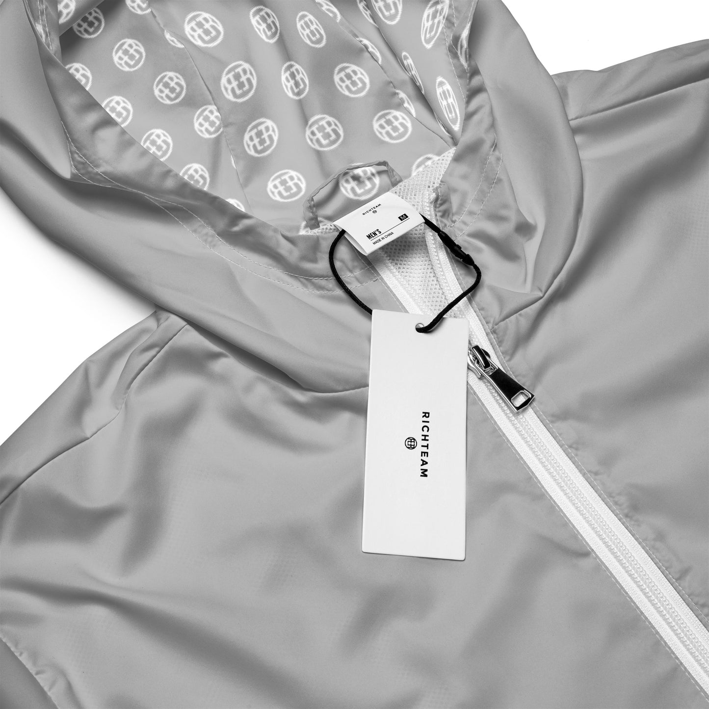 RICHTEAM Windbreaker Jacket - Grey [Paid In Full Edition]