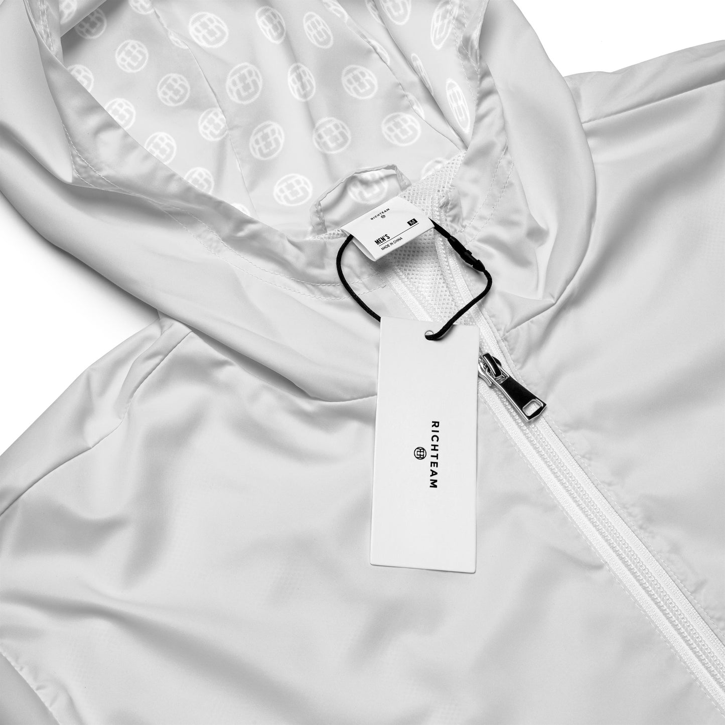 RICHTEAM Windbreaker Jacket - Off White [Paid In Full Edition]