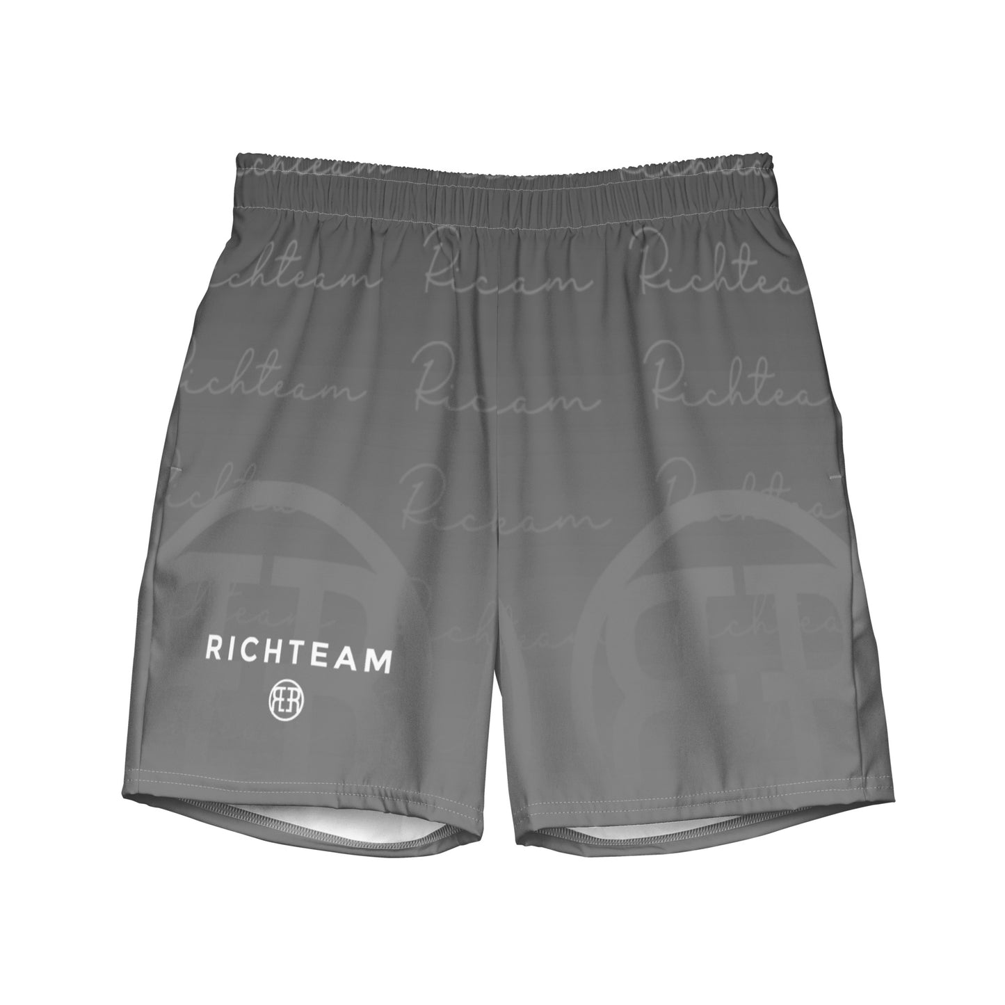 RICHTEAM Swimwear Shorts - Swim Trunks Faded Grey