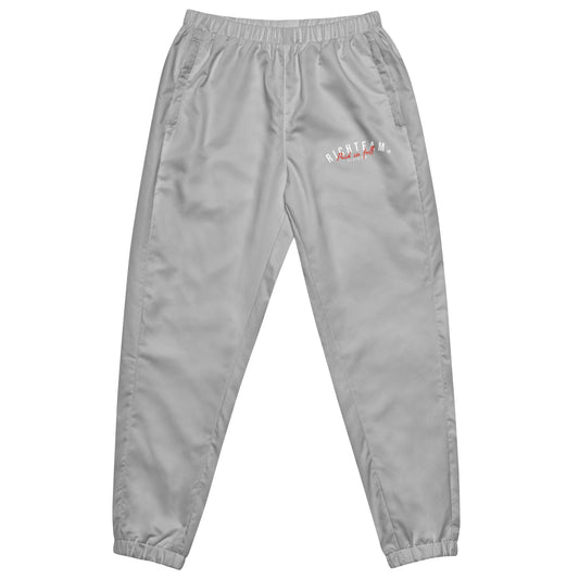 RICHTEAM Windbreaker Bottoms - Grey Track Pants [Paid In Full Edition]