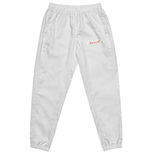 RICHTEAM Windbreaker Bottoms - Off White Track Pants [Paid In Full Edition]