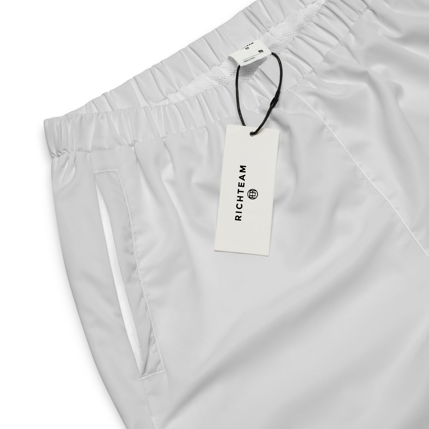 RICHTEAM Windbreaker Bottoms - Off White Track Pants [Paid In Full Edition]