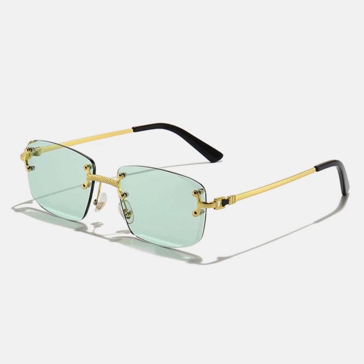 Richè Shades 4.0 - Light Green Gold Frame