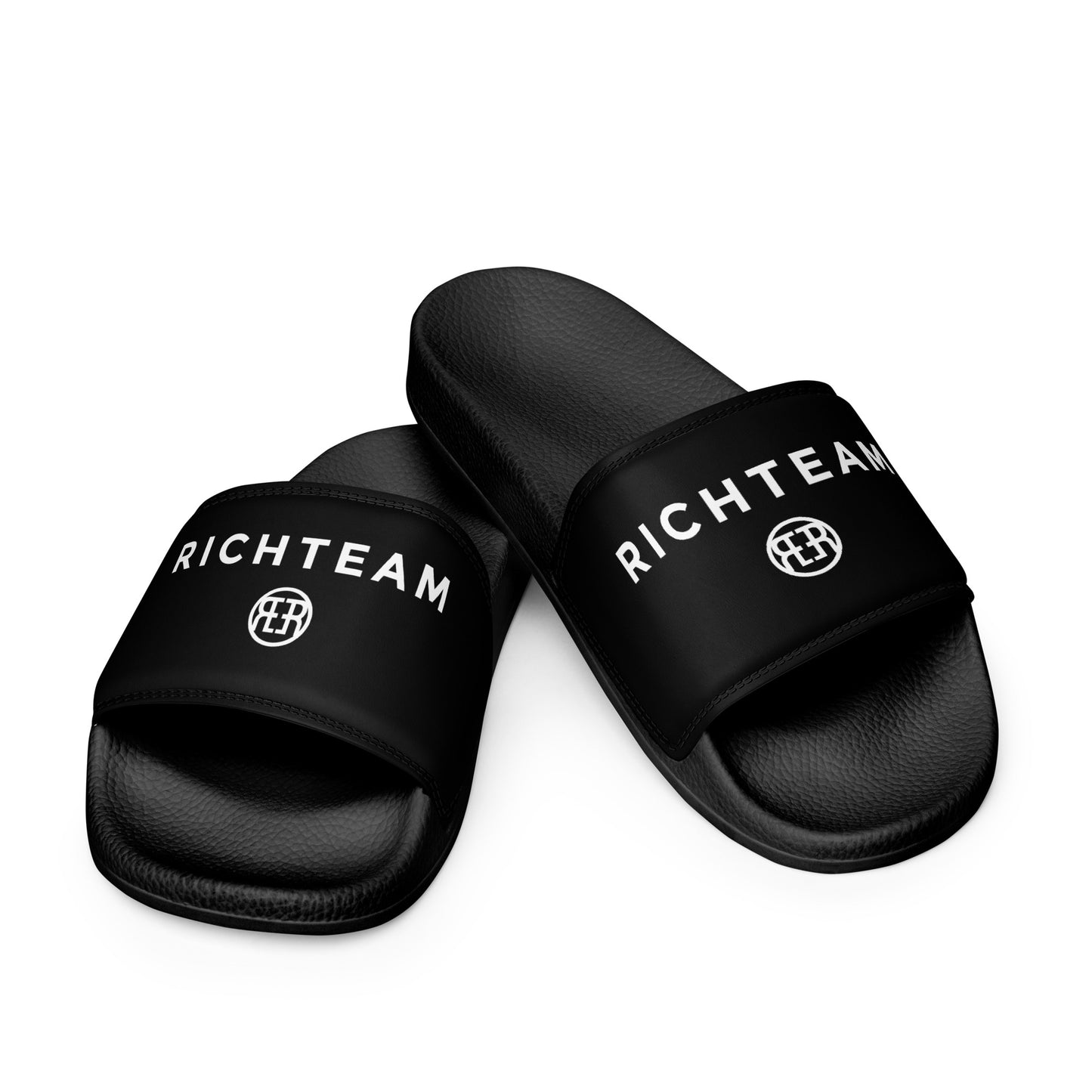 RICHTEAM - Slide Sandals [Black] Small Logo