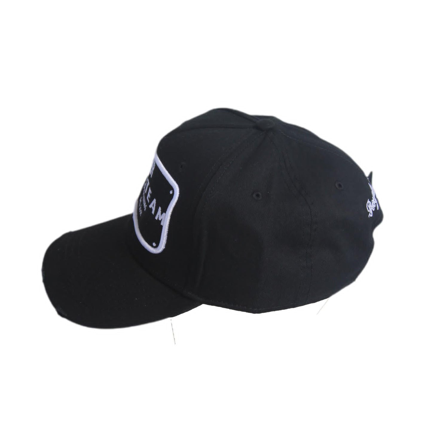 RichTeam Hat - Black Distressed Cap