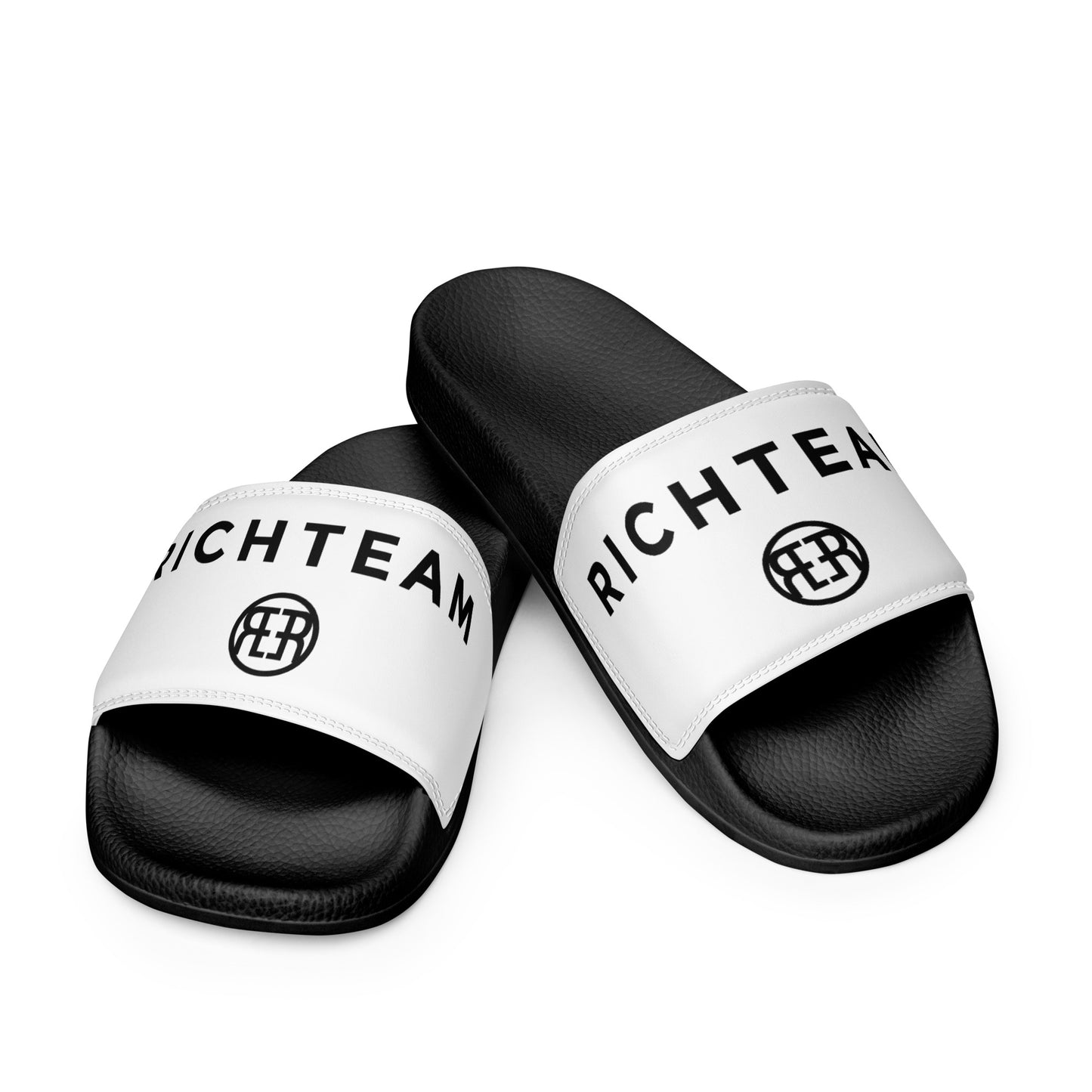 RICHTEAM - Slide Sandals [White & Black]